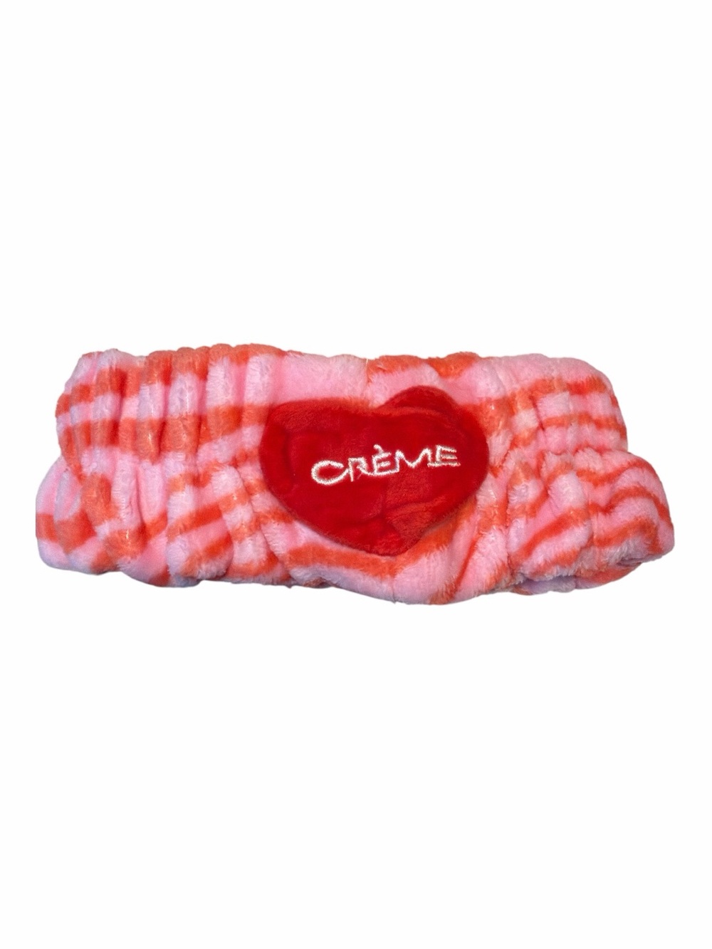 The Crème Shop Red Plush Mushroom Spa Headband - Picture 4 of 4